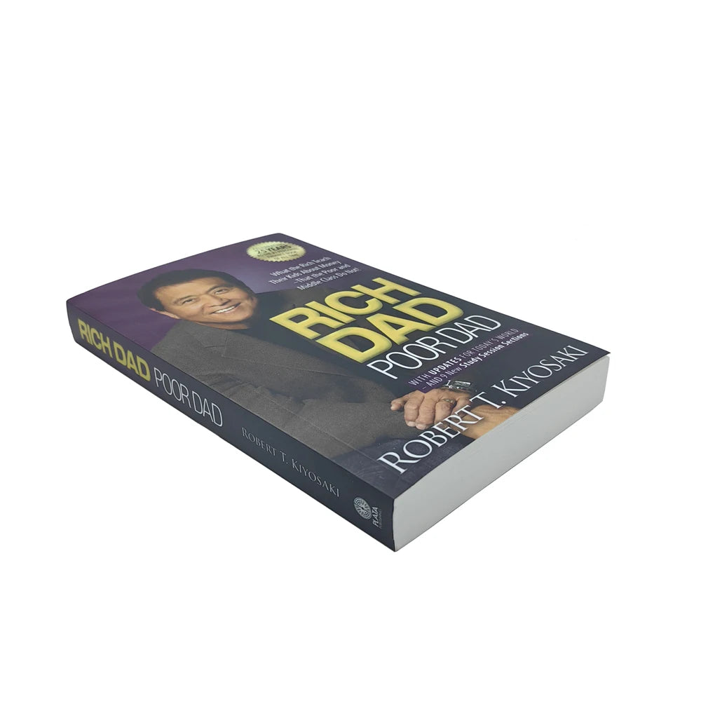 RICH DAD POOR DAD - Robert Toru Kiyosaki Personal Finance Children Book Financial Intelligence Enlightenment Education