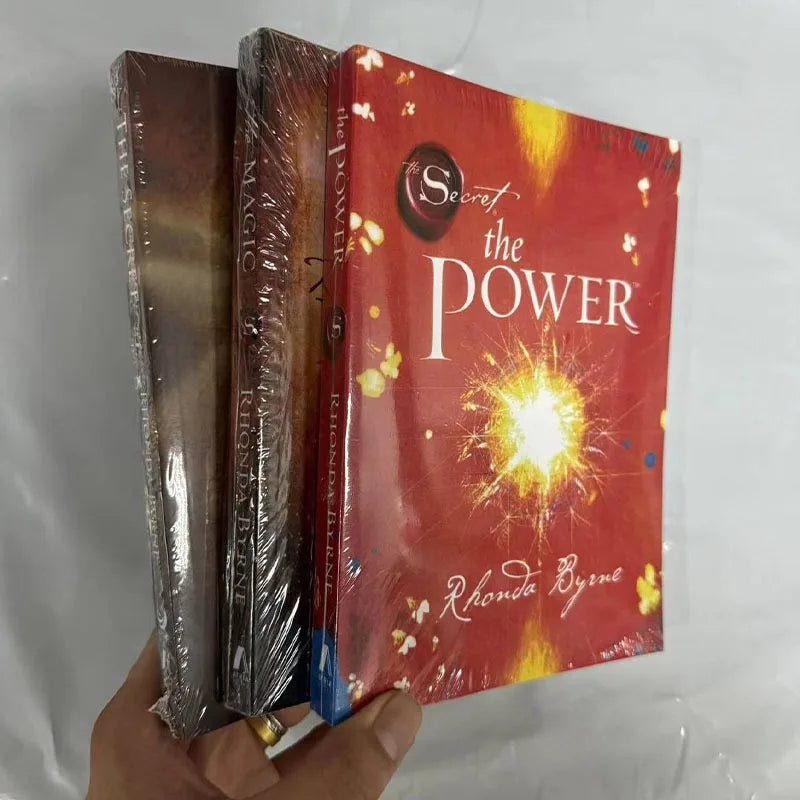 3 Books/set Rhonda Byrne Series Books The Secret, The Magic And The Power Paperback Book in English