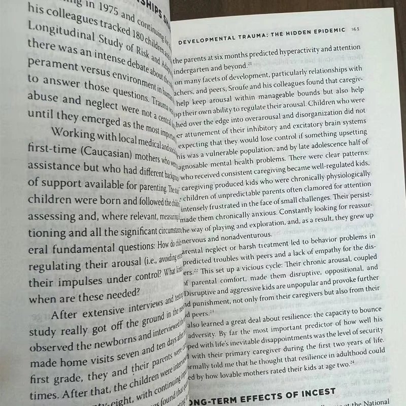 The Body Keeps The Score Brain Mind and Body in The Healing of Trauma in English Paper Book