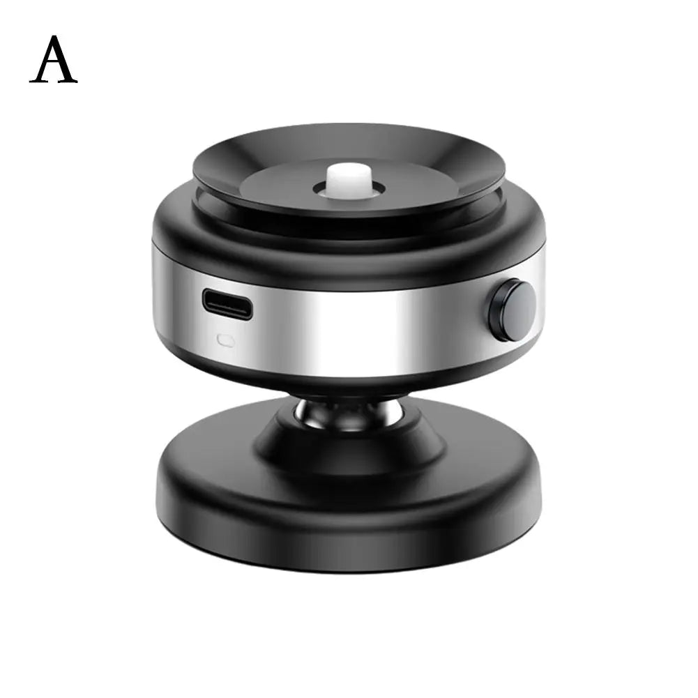 Car Magnetic Vacuum Adsorption Bracket 360 Degree Rotating Aluminum Alloy Mobile Phone Holder For 4.7-inch Or Above Smartphones