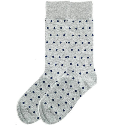 PEONFLY Classical Colorful Men's Combed Cotton Socks High Quality Happy Business Socks Long Tube Wedding Gift socks for Man