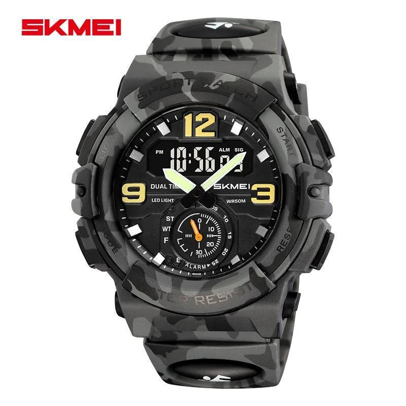 SKMEI Digital Electronic Large Dial Watch Fashion Sport Watches For Men Waterproof Quartz Wristwatch Alarm Clock Horloges Mannen