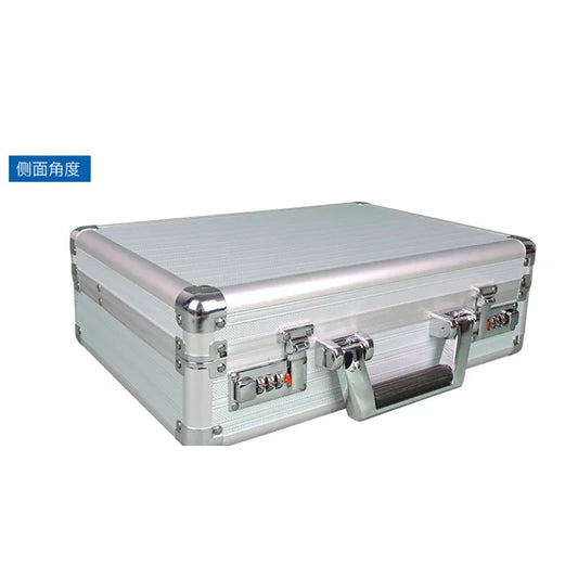 Aluminum alloy Combination lock Portable case Document storage box Data sorting Portable  safe box  mini money safe