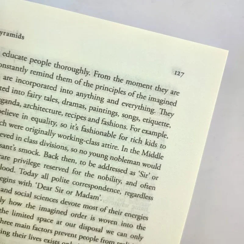 Sapiens: A Brief History of Humankind Yuval Noah Harari English Books Anthropological History Books Extracurricular Reading Book