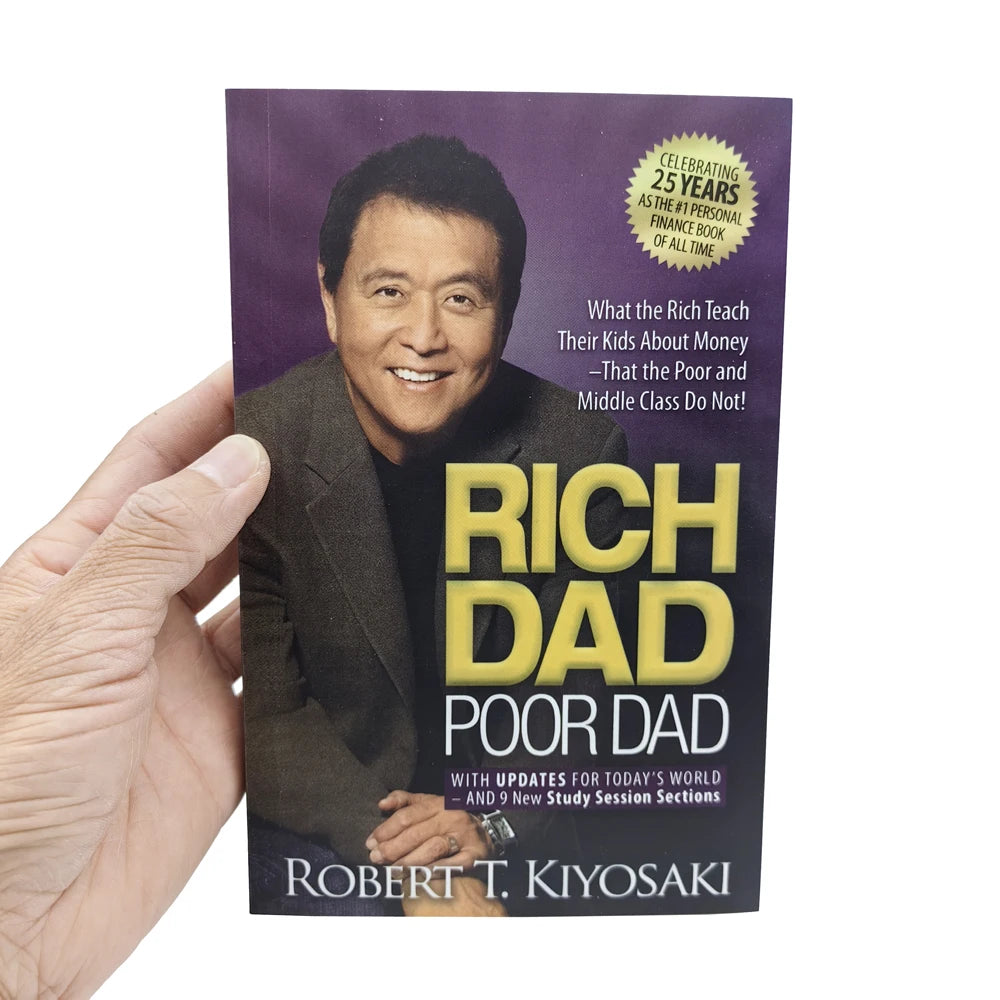 RICH DAD POOR DAD - Robert Toru Kiyosaki Personal Finance Children Book Financial Intelligence Enlightenment Education