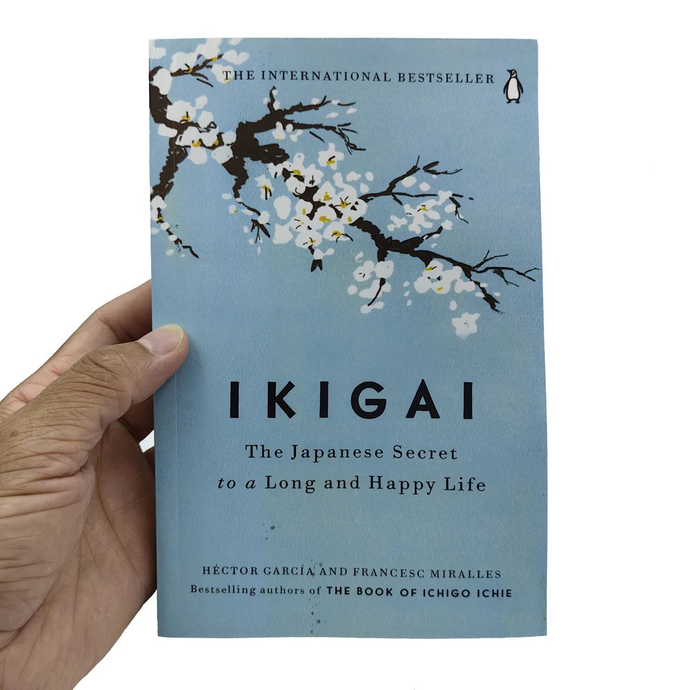 Ikigai-The Japanese Secret Philosophy for A Happy Healthy By Hector Garcia Inspirational Books in English for Adults Teen