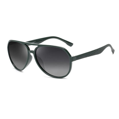 JIM Polarized Sunglasses Men Women, Ultralight Retro Aviator Shades for Driving Fishing UV400