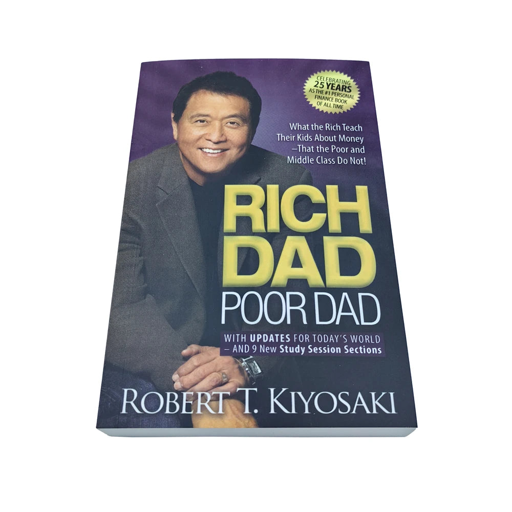 RICH DAD POOR DAD - Robert Toru Kiyosaki Personal Finance Children Book Financial Intelligence Enlightenment Education