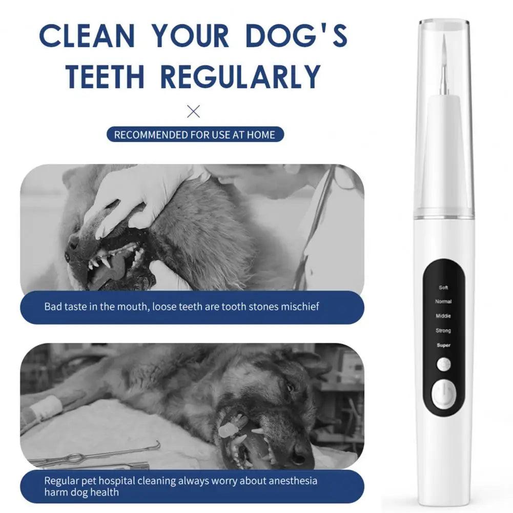 All-in-one Pet Oral Care Pet Dental Care Kit for Plaque Removal Durable Toothbrush Set for Dogs Cats High Efficiency for Safe