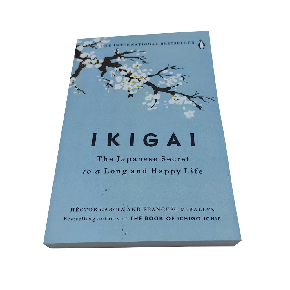 Ikigai-The Japanese Secret Philosophy for A Happy Healthy By Hector Garcia Inspirational Books in English for Adults Teen