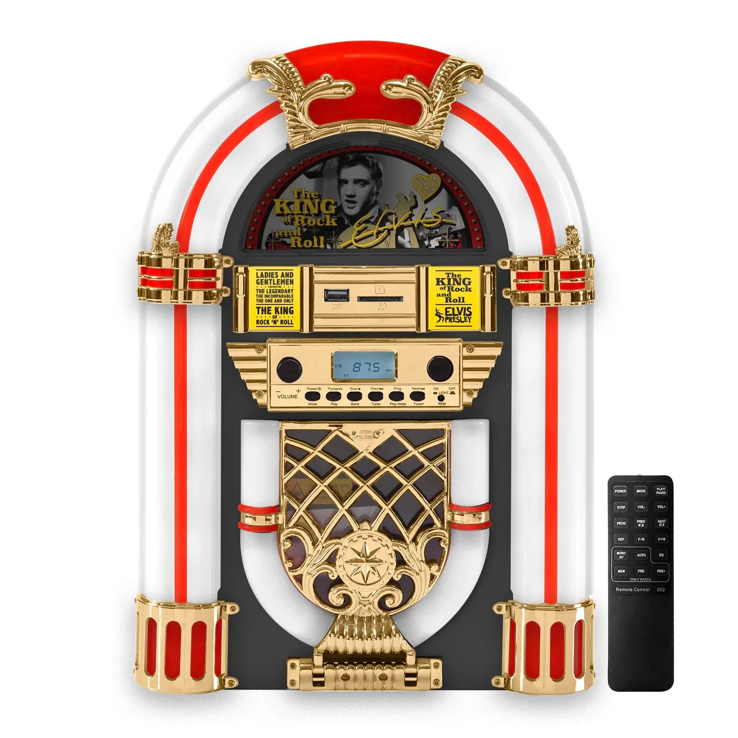 Retro CD player Bluetooth jukebox home mini desktop stereo