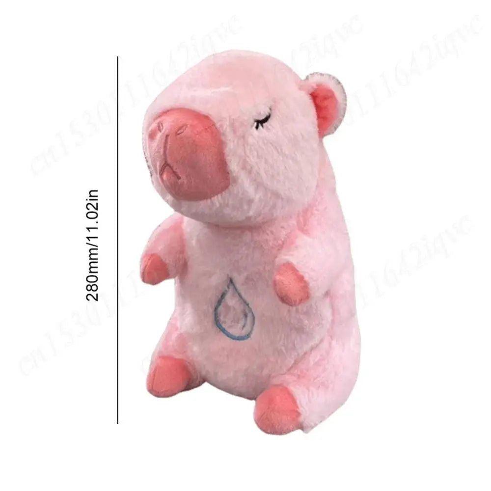 Baby Plush Doll Breathing Bear Baby Soothing Otter Toy Kids Music Sleep Playmate Sleeping Companion Sound Light Doll Toy Gifts