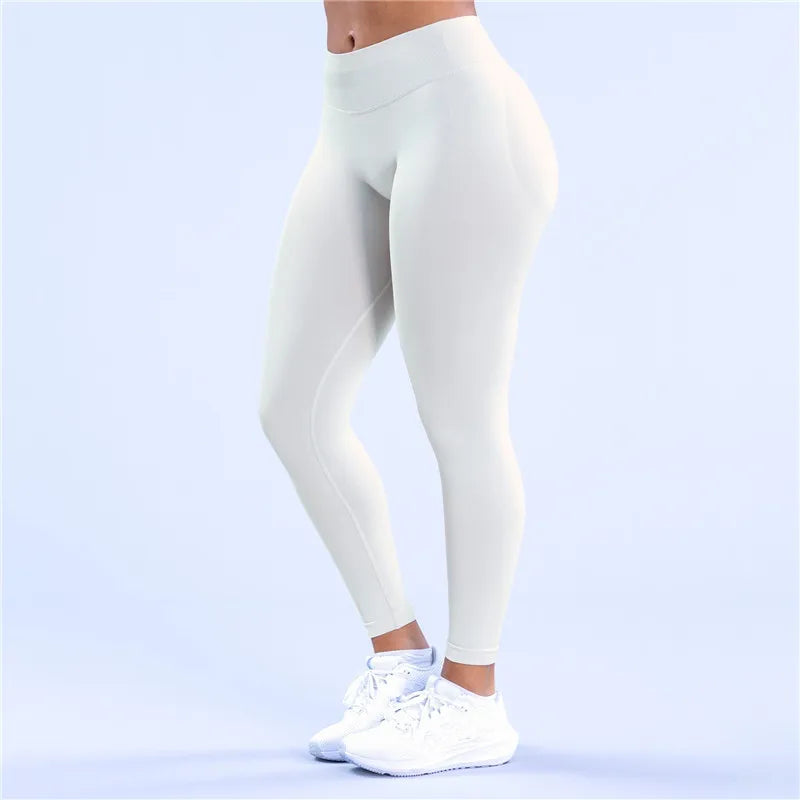 Seamless Women Sports Yoga Pants Low Impact Sports Leggings Tummy Control Squat Proof Gym Fitness Workout Scrunch Butt Tights