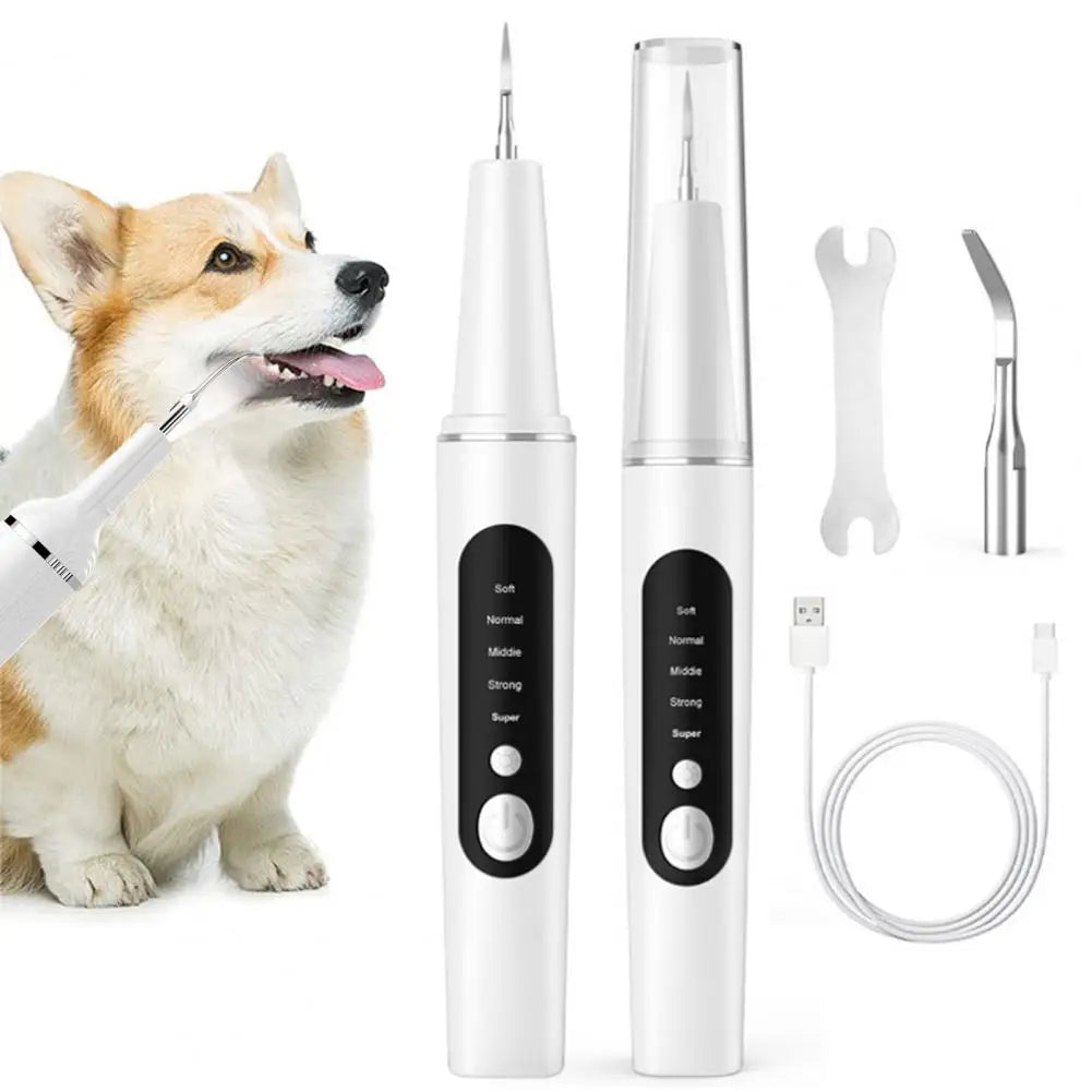 All-in-one Pet Oral Care Pet Dental Care Kit for Plaque Removal Durable Toothbrush Set for Dogs Cats High Efficiency for Safe