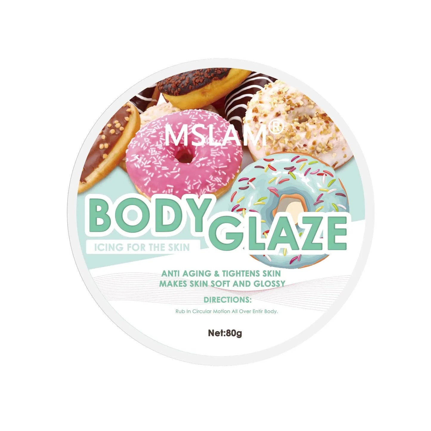 Body Glaze Body Butter Whipped Body Butter for Women, Butter Body Moisturizer for Women Anti Aging Body Cream Leaves Skin Soft