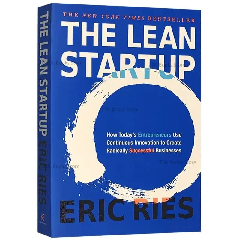 The Lean Startup By Eric Ries Growth Mindset Startups Growth Thinking Books for New Ventures Business English Guide Book