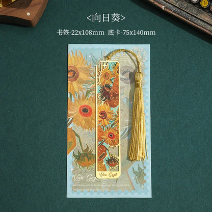 Hollow Flower Metal Bookmark Exquisite Cypress Rose Shape Book Marks Student Reading Stationery School Supplies Gifts