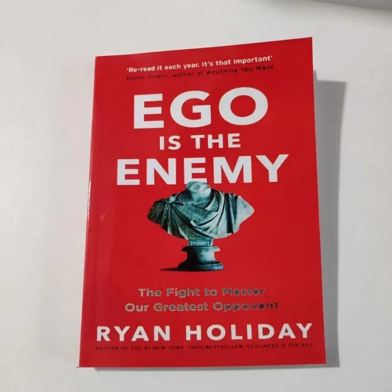 EGO IS THE ENEMY By Ryan Holiday Paperback Novel #1 New York Times Bestseller Book