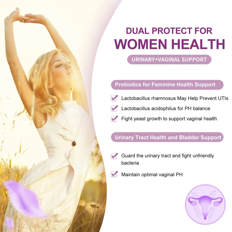 Probiotic Supplements, Including Prebiotics, Support Women’s Gut Flora, Digestive Health, and Longer-lasting Energy