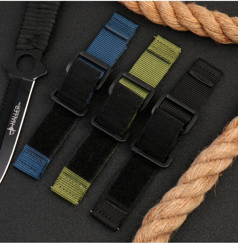 Hot top Nylon NATO watch strap for Seiko NO.5 007 series sport watch belt 20mm 22mm 24mm watchband Men's wristband bracelet