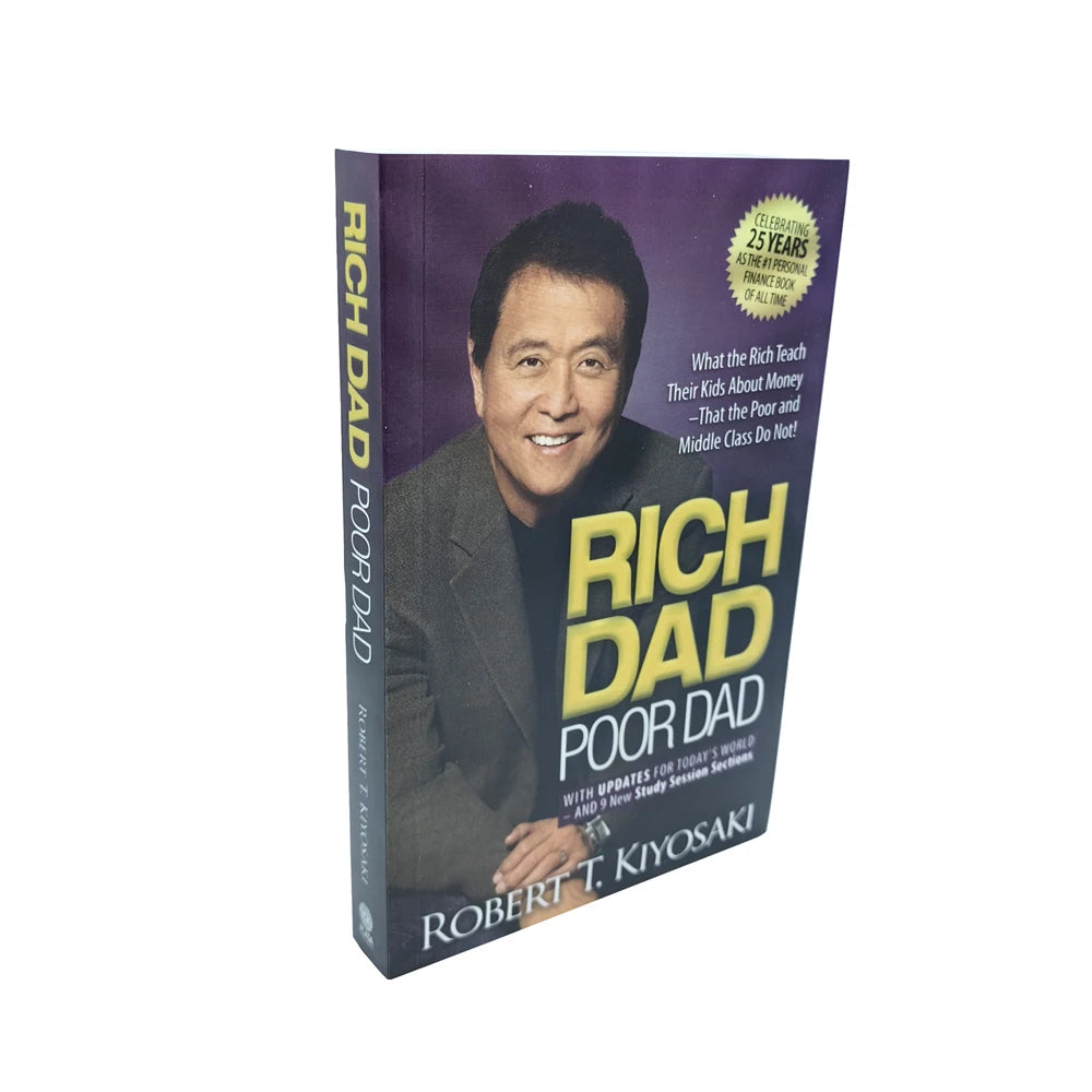 RICH DAD POOR DAD - Robert Toru Kiyosaki Personal Finance Children Book Financial Intelligence Enlightenment Education