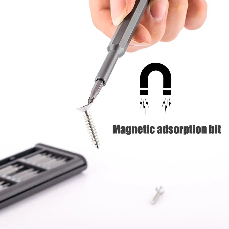 Magnetic Precision Screwdriver Set 63 In 1 With 62 Piece Mini Pocket Screwdriver Set  Small Repair Set For Mobile Phone/PC/Came