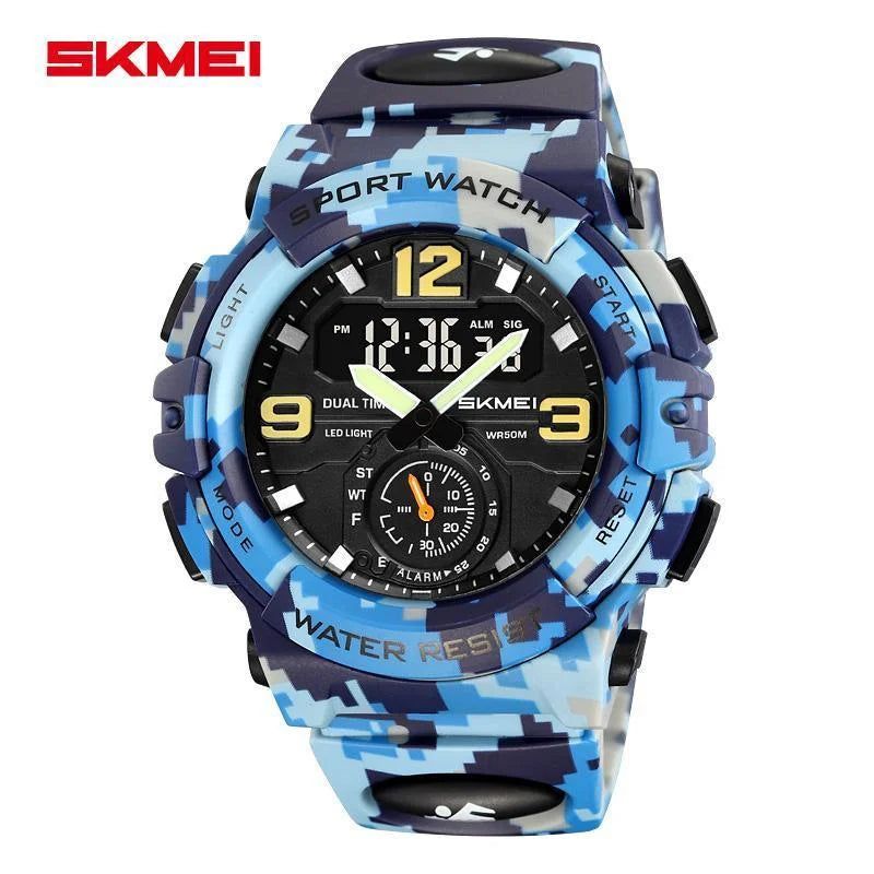 SKMEI Digital Electronic Large Dial Watch Fashion Sport Watches For Men Waterproof Quartz Wristwatch Alarm Clock Horloges Mannen