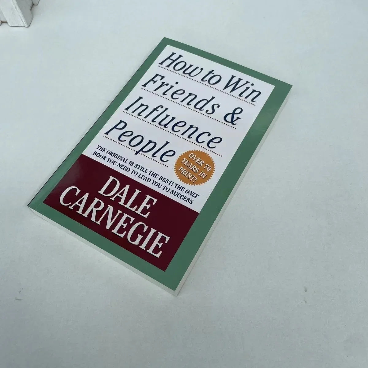 How To Win Friends & Influence People By Dale Carnegie Interpersonal Communication Skills Self-improvement Reading Book Fo Adult