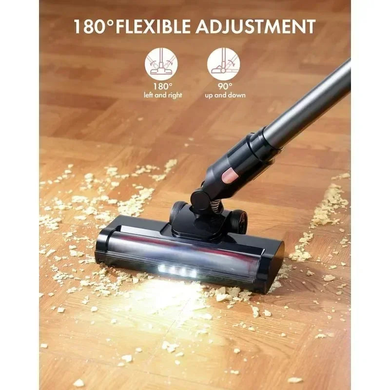 Homeika Cordless Vacuum Cleaner, 28Kpa Powerful Suction, 380W Powerful Brushless Motor, 8in1 Lightweight Handheld Vacuum Cleaner