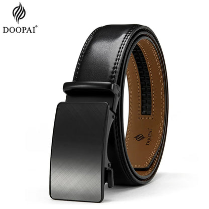 Men Leather Belt Automatic Buckle Belt Fashion Alloy Belts Genune Leather Luxury Belts for Men Business Luxury Designer Clothes