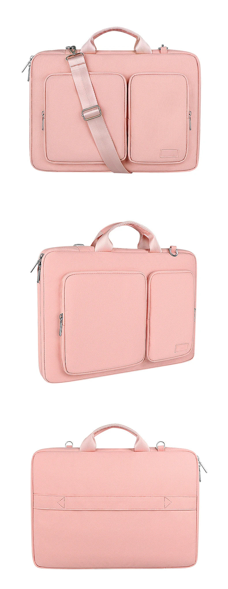 Hot13.3/14/15.6/16 Inch Women Shockproof Laptop Bag Notebook Case Sleeve For Macbook Air Pro Hp13 15 Business Shoulder Briefcase