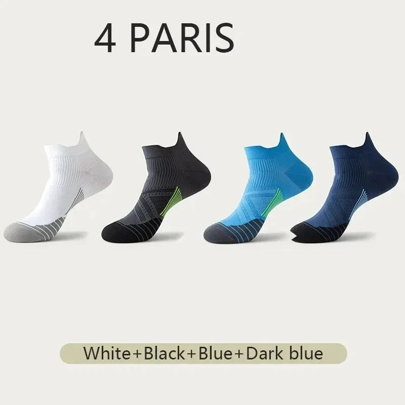 5 Pairs Of Men's Socks, Autumn And Winter Vintage Fun Fashion Athletic Socks, Sports Trend Socks