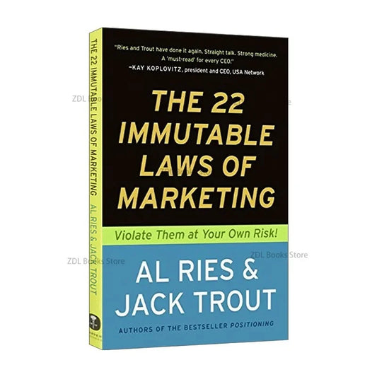 The 22 Immutable Laws of Marketing English Book