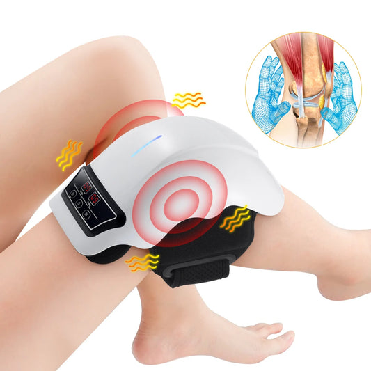 Electric Knee Temperature Massage Heated Vibration Massage Instrument Knee Pad Hot Compress Leg Joint Brace