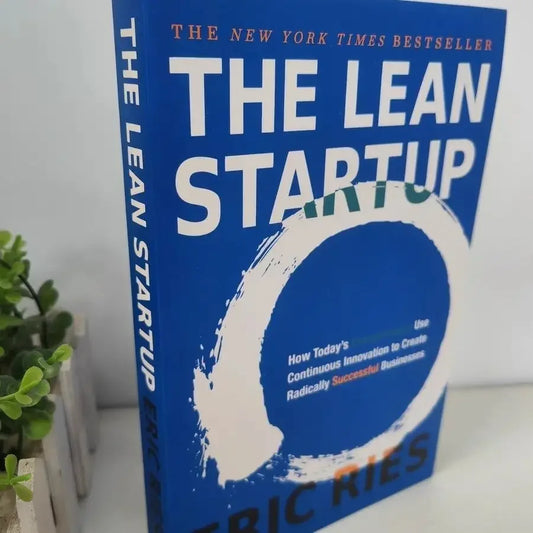 The Lean Startup By Eric Ries Growth Mindset Startups Growth Thinking Books for New Ventures Business English Guide Book