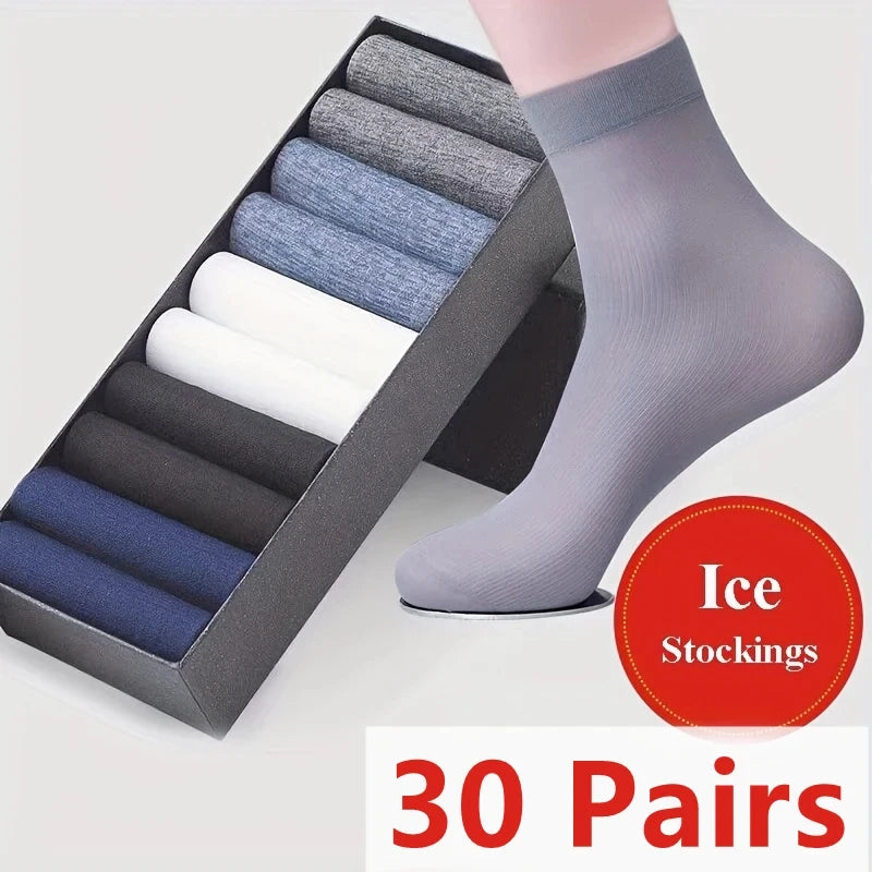 5 Pairs Of Men's Socks, Autumn And Winter Vintage Fun Fashion Athletic Socks, Sports Trend Socks