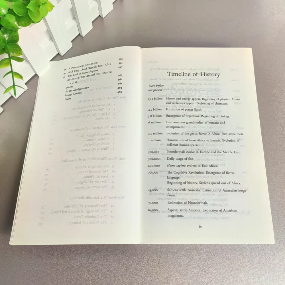 Sapiens: A Brief History of Humankind Yuval Noah Harari English Books Anthropological History Books Extracurricular Reading Book