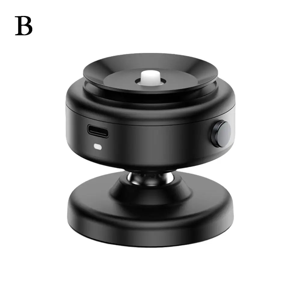 Car Magnetic Vacuum Adsorption Bracket 360 Degree Rotating Aluminum Alloy Mobile Phone Holder For 4.7-inch Or Above Smartphones